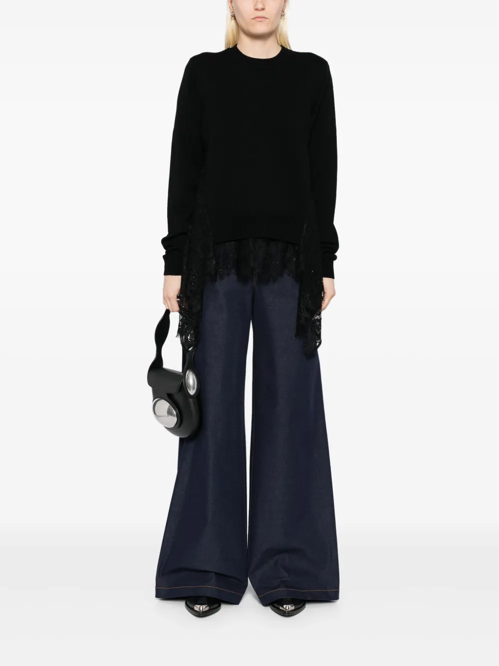 Monse lace-insert sweater | Cardigans | Image 2