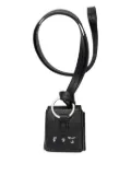Off-White leather airpods case - Black