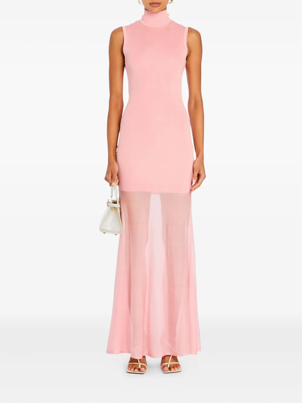 SER.O.YA Amine maxi dress - Roze