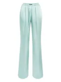 SER.O.YA Viva satin trousers - Green