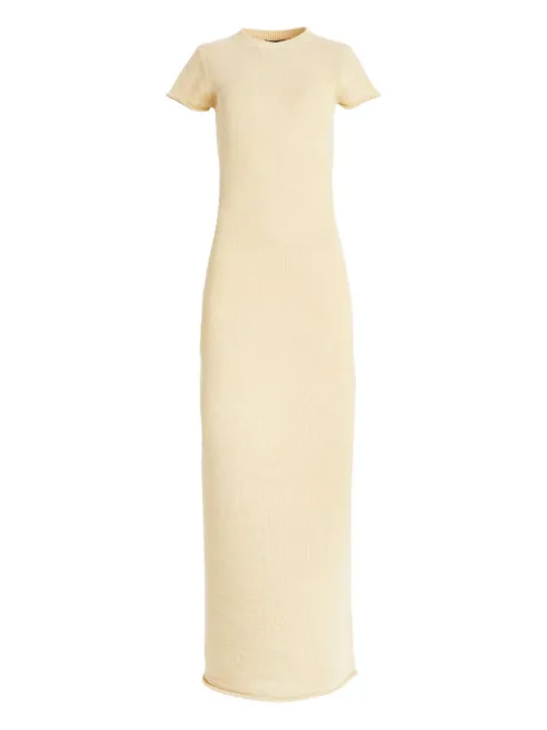 Robe longue Airess en maille - SER.O.YA - Modalova