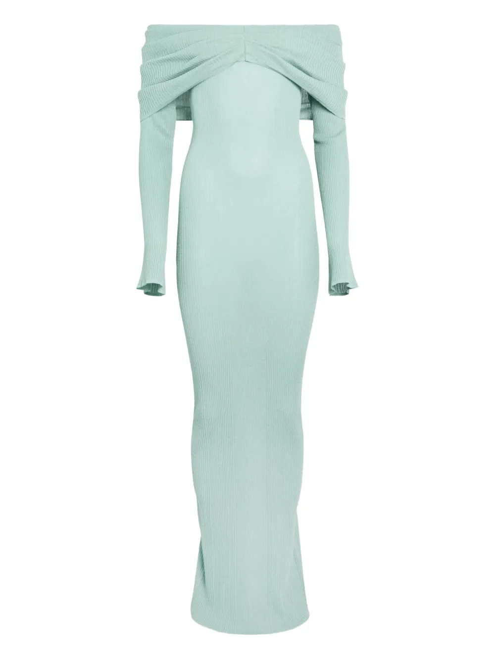 SER.O.YA Xenia knitted maxi dress | Green | Image 1