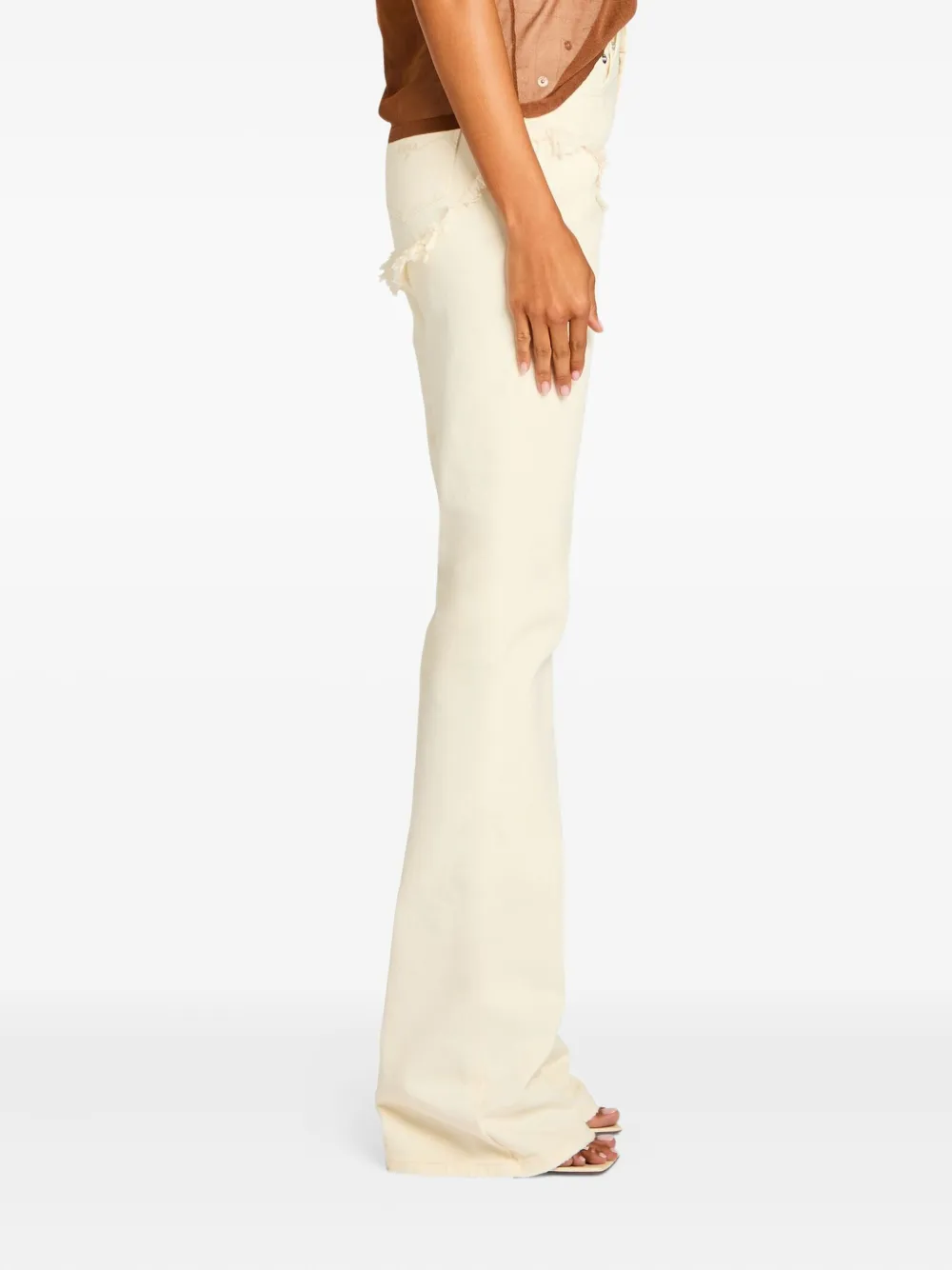 SER.O.YA Dahlia bootcut jeans - Beige