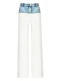 SER.O.YA Chani knitted jeans - White