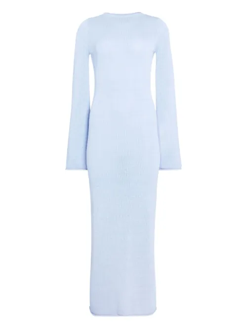 Robe longue Torry en maille - SER.O.YA - Modalova