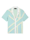 SER.O.YA Lei shirt - Blue