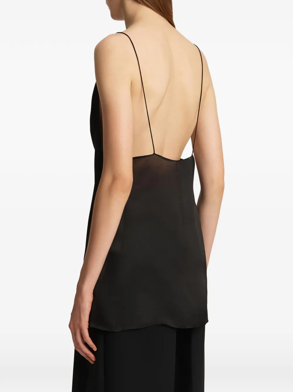KHAITE Talsie top Zwart