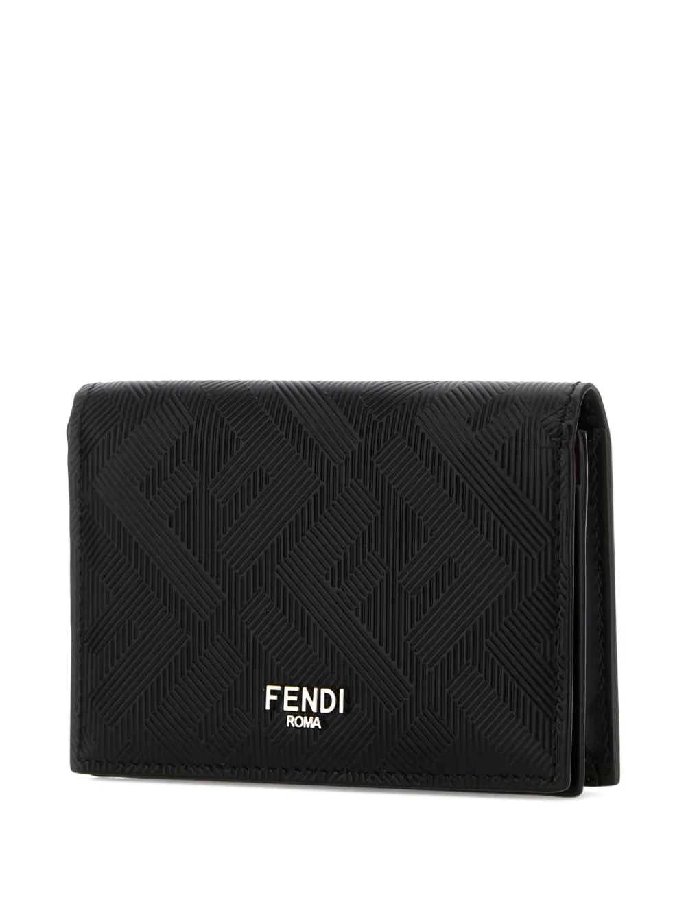 FENDI Leren pasjeshouder Zwart