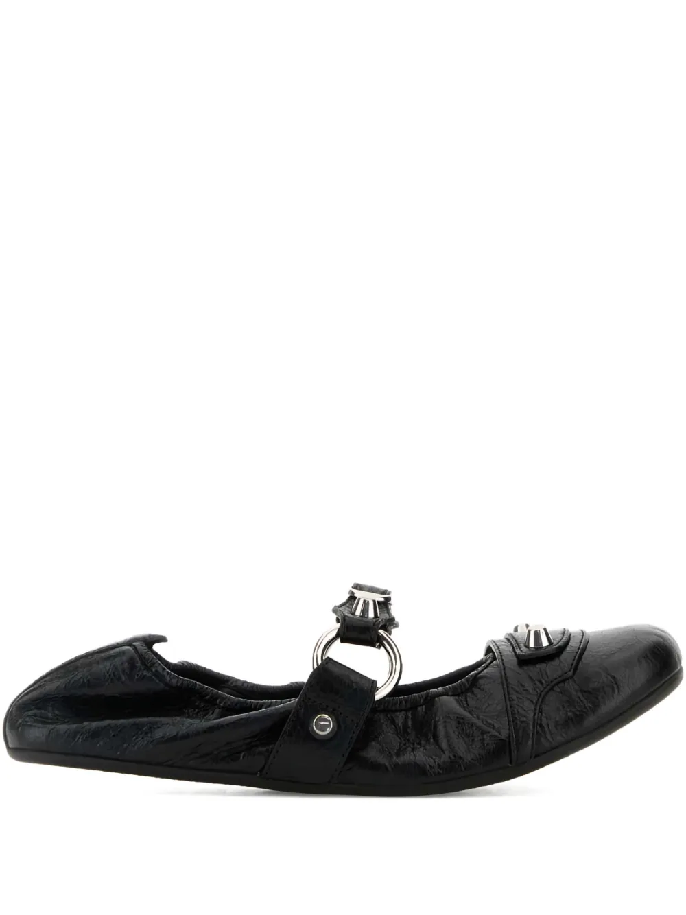 Balenciaga City ballerina shoes Zwart