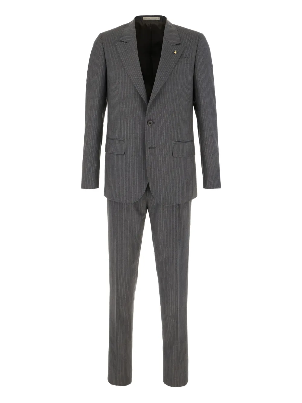 striped-pattern suit