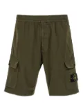 Stone Island Compass-badge bermuda shorts - Green