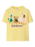 Burberry Kids Thomas Bear and Friends T-shirt - Yellow