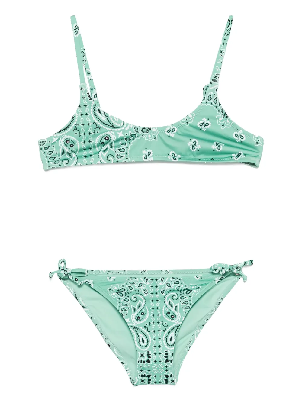 MC2 Saint Barth Kids Paloma Jr bikini Groen