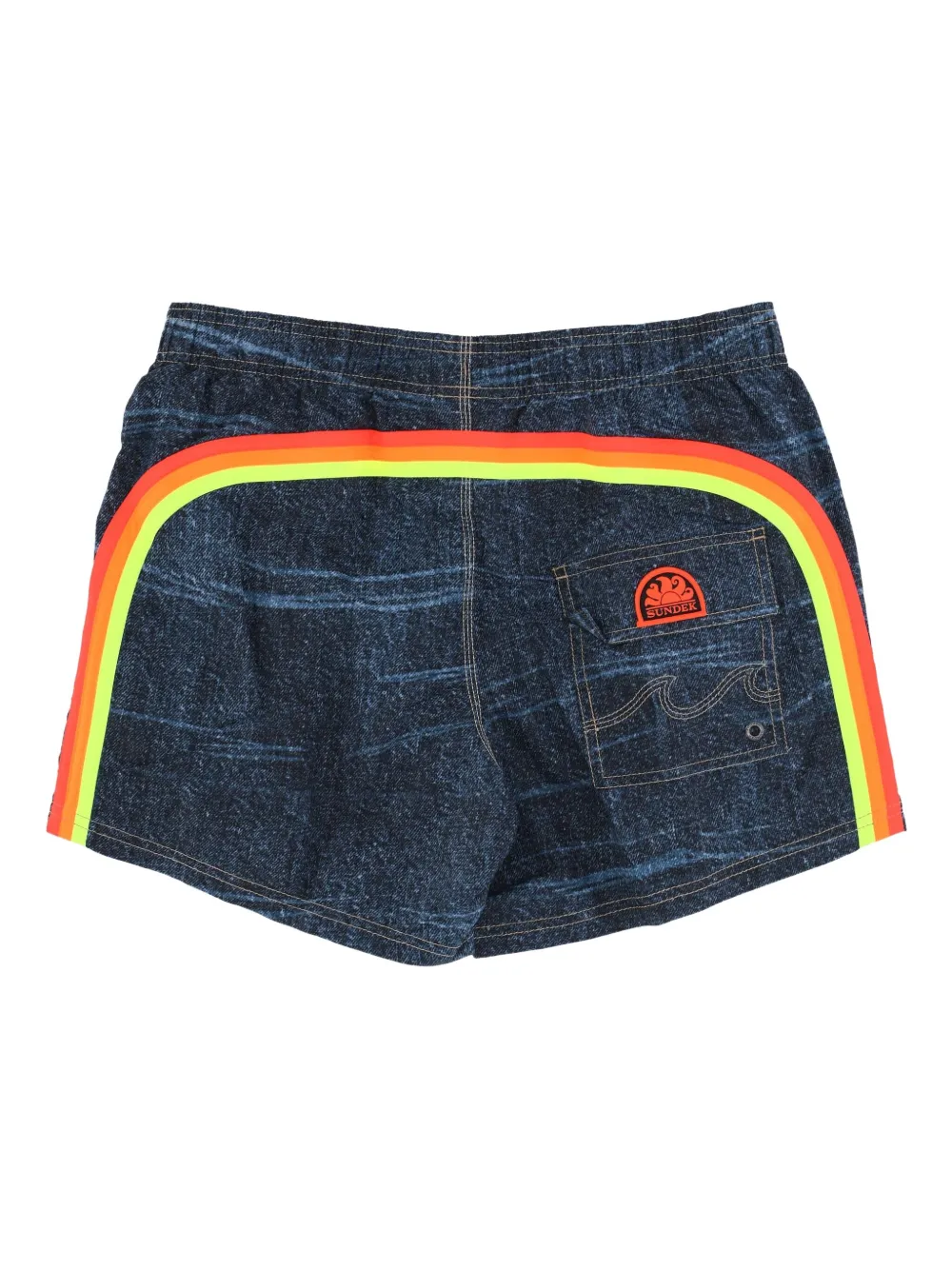 Sundek denim-print swim shorts | Swim & Board Shorts | Image 2