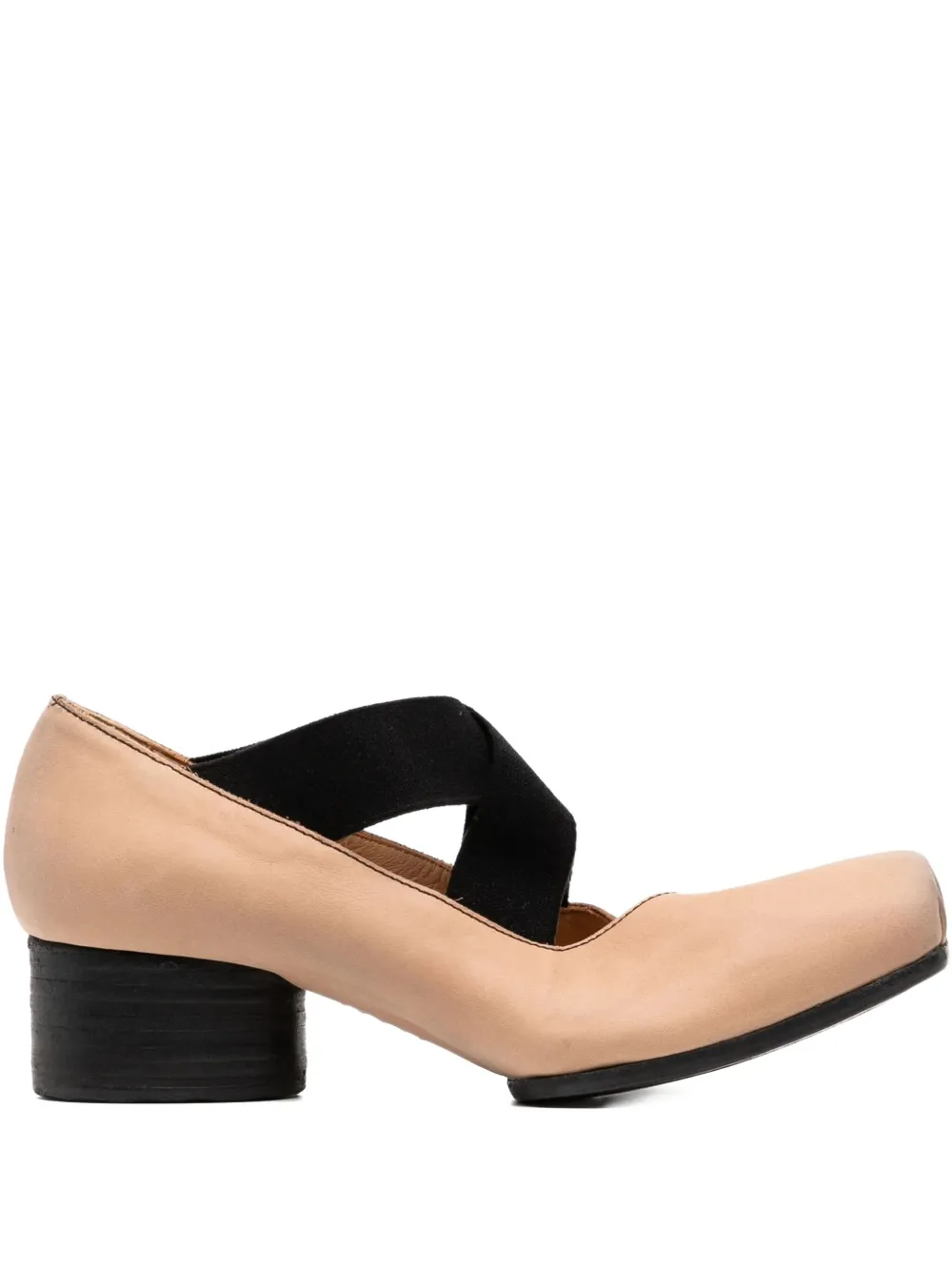 Uma Wang Leren pumps Roze