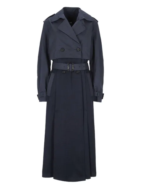 Add panelled trench coat