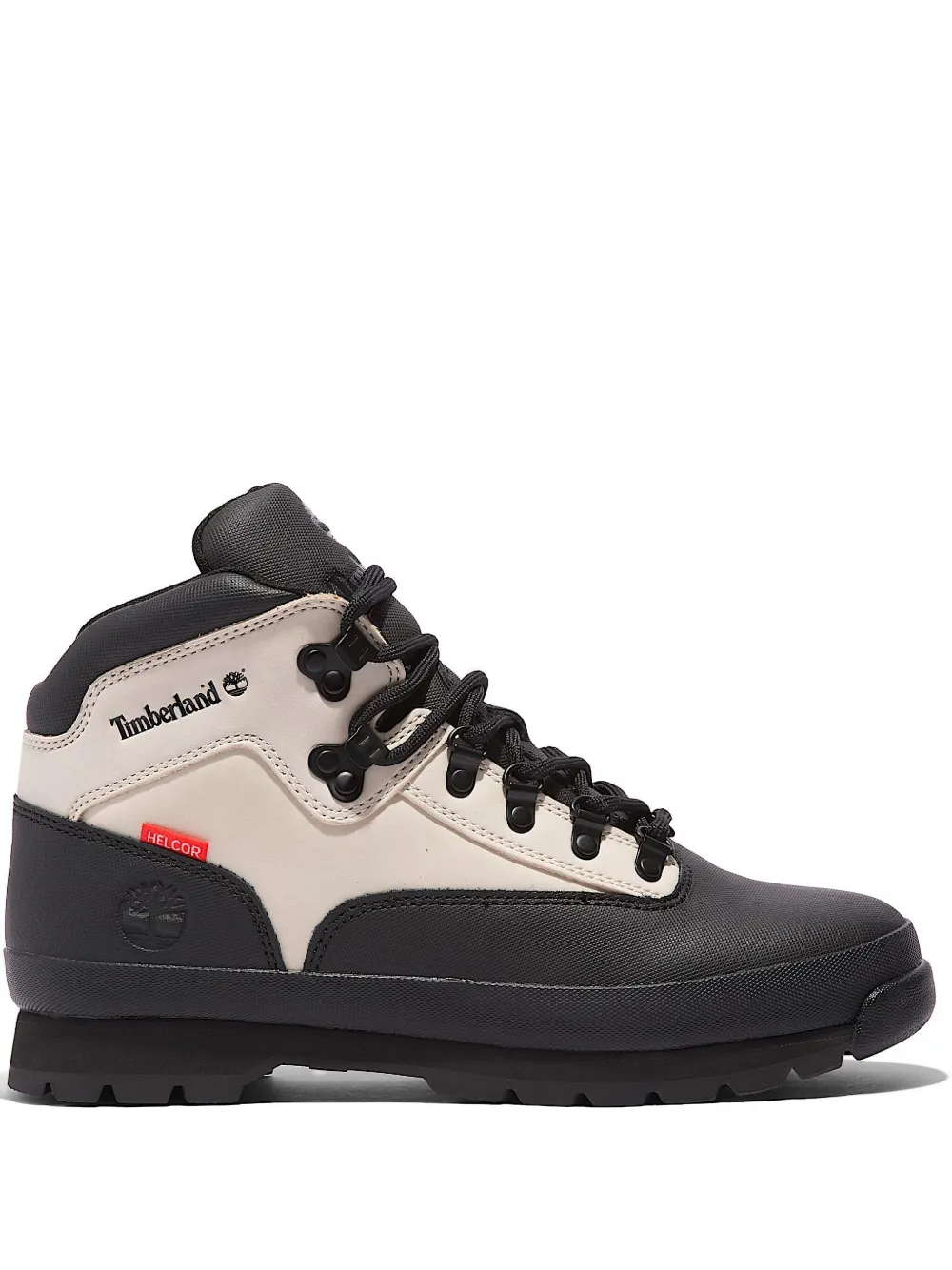 Timberland Euro Hiker "Black/White" boots | Black | Image 1