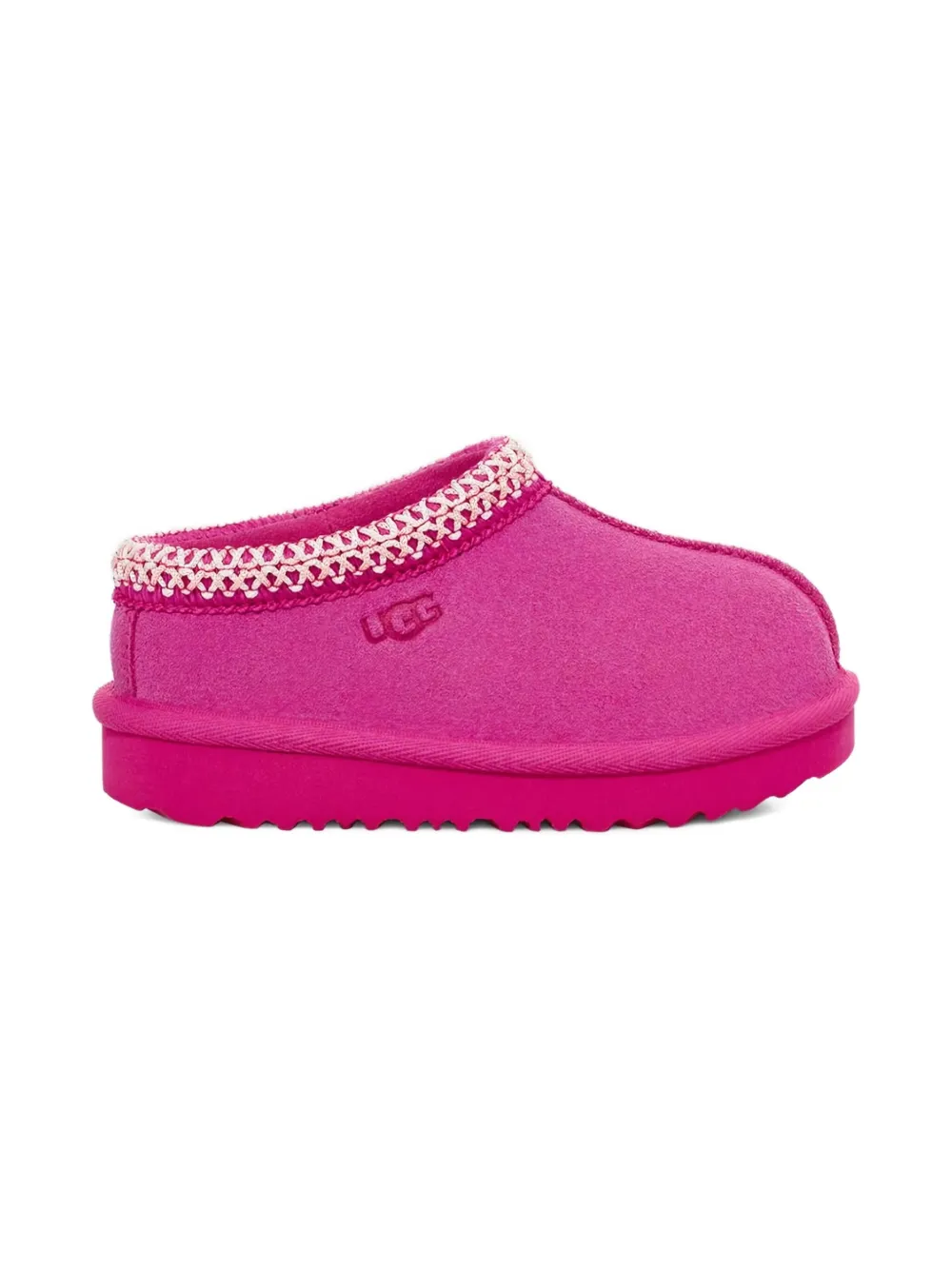 Ugg Chain-embellished Tasman Slippers In Pink