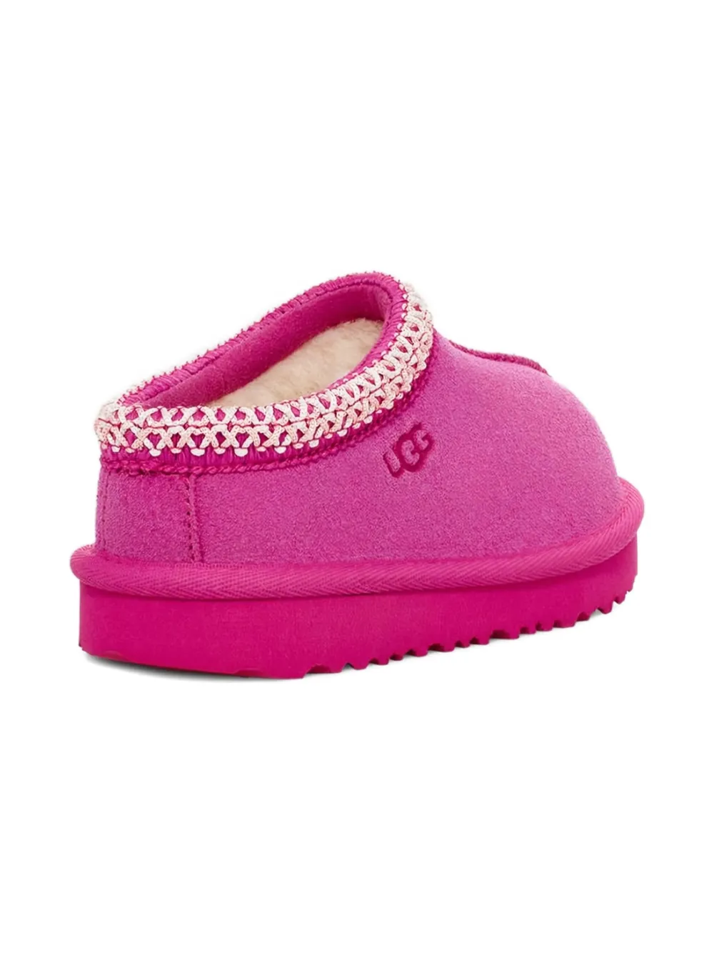 Ugg Chain-embellished Tasman Slippers In Pink