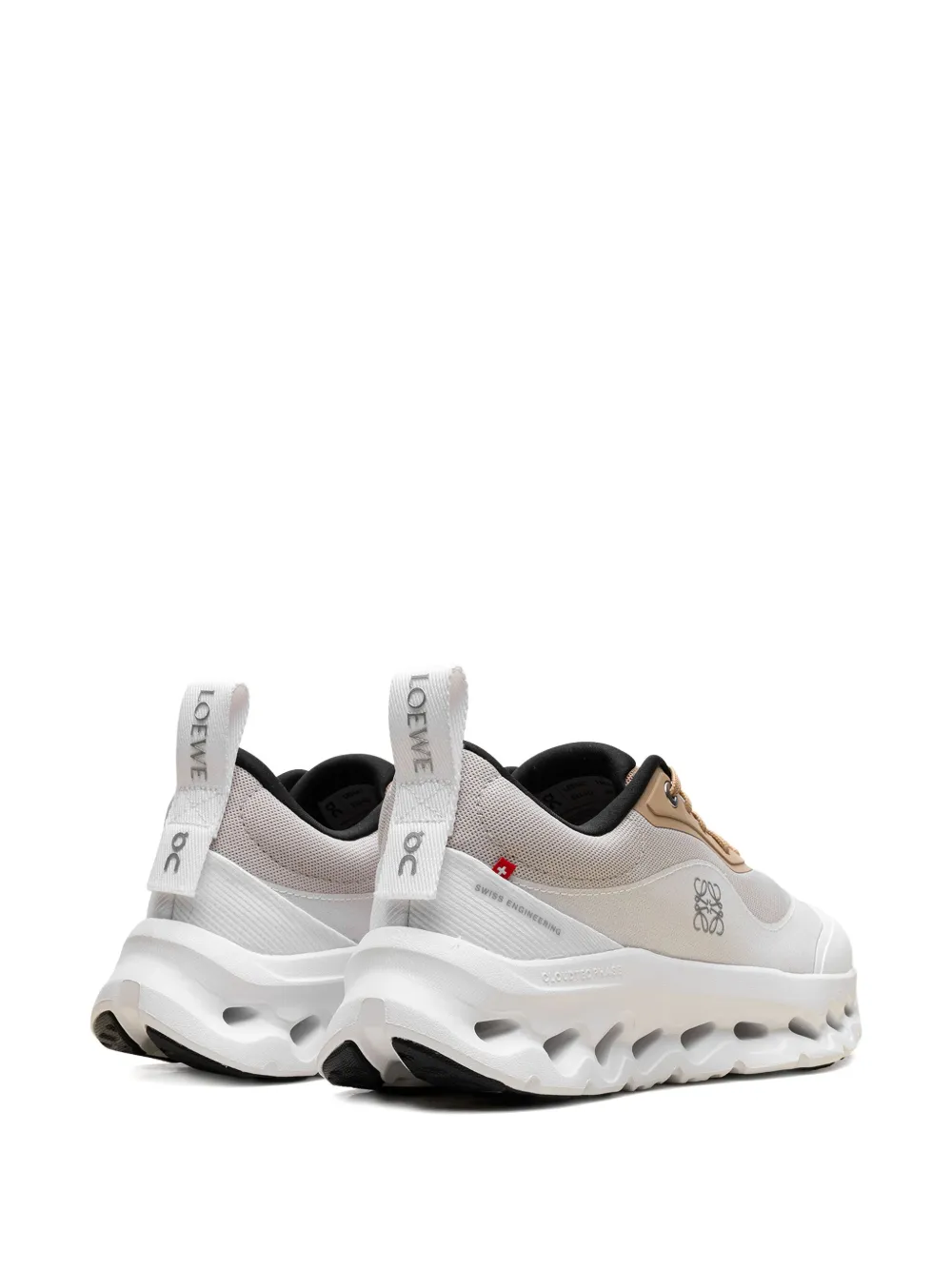 On Running x Loewe Cloudtilt 2 "Tan White" sneakers Wit
