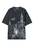 Alexander Wang graphic-print T-shirt - Black