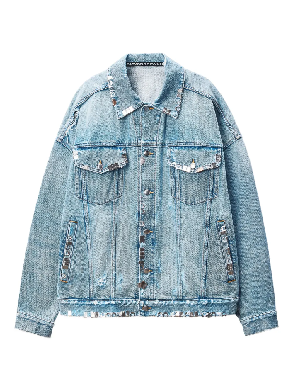 Alexander Wang Denim jack Blauw