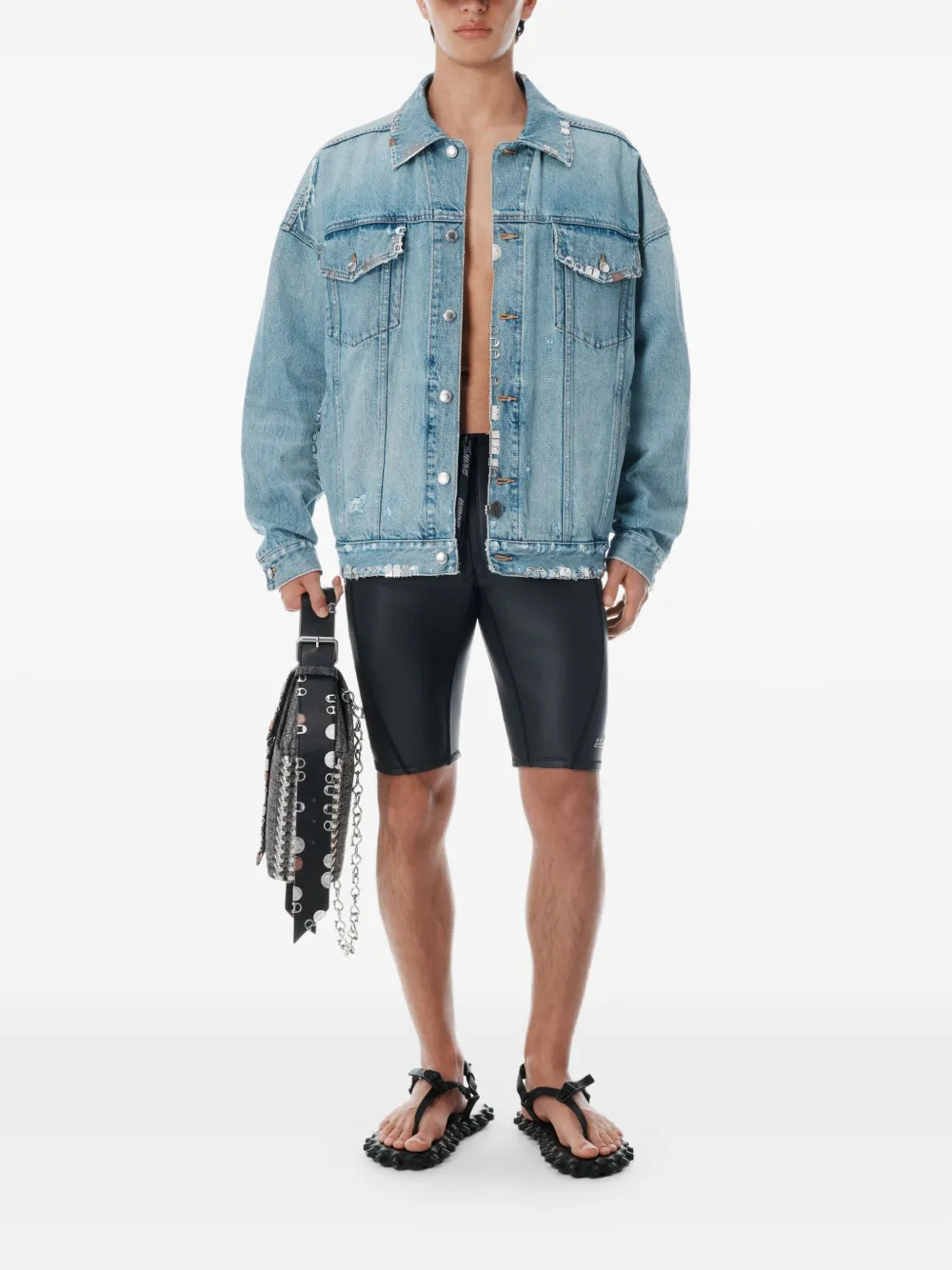 Alexander Wang Denim jack Blauw