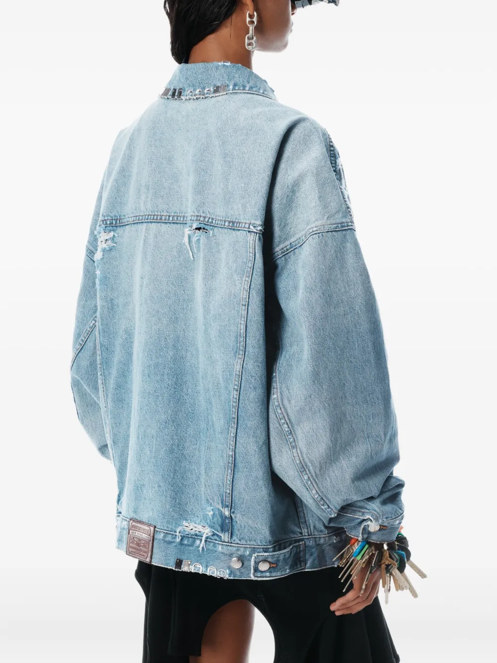 Alexander Wang Denim jack Blauw