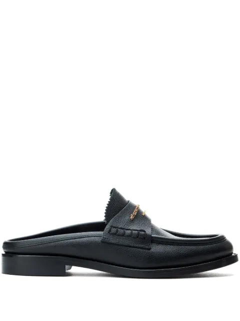Alexander Wang logo lettering mules