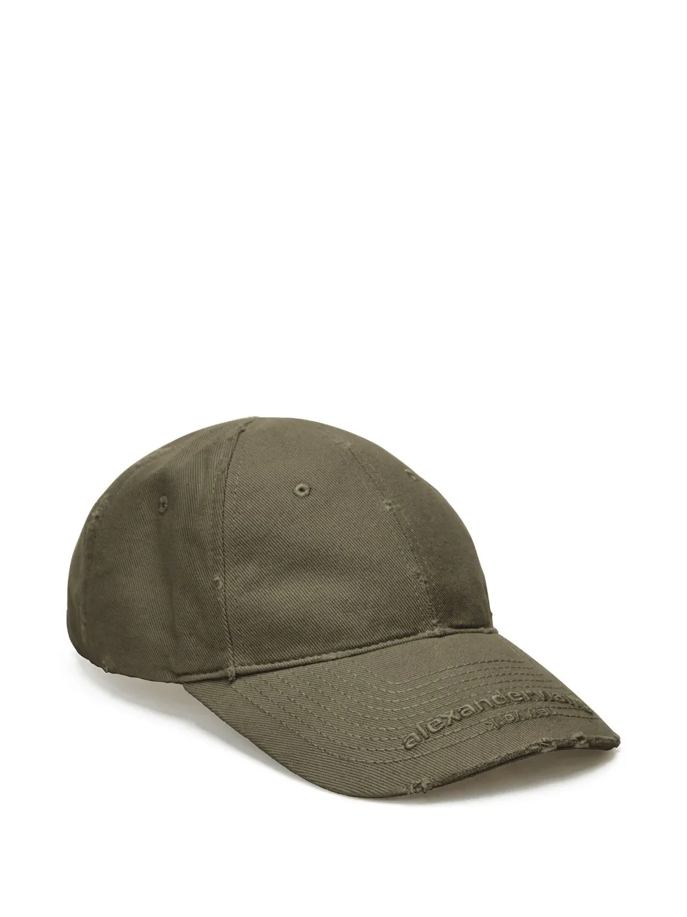 Alexander Wang logo-embroidered distressed baseball cap | Women | Image 2