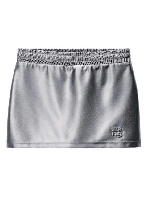 Alexander Wang elasticated-waistband satin skirt