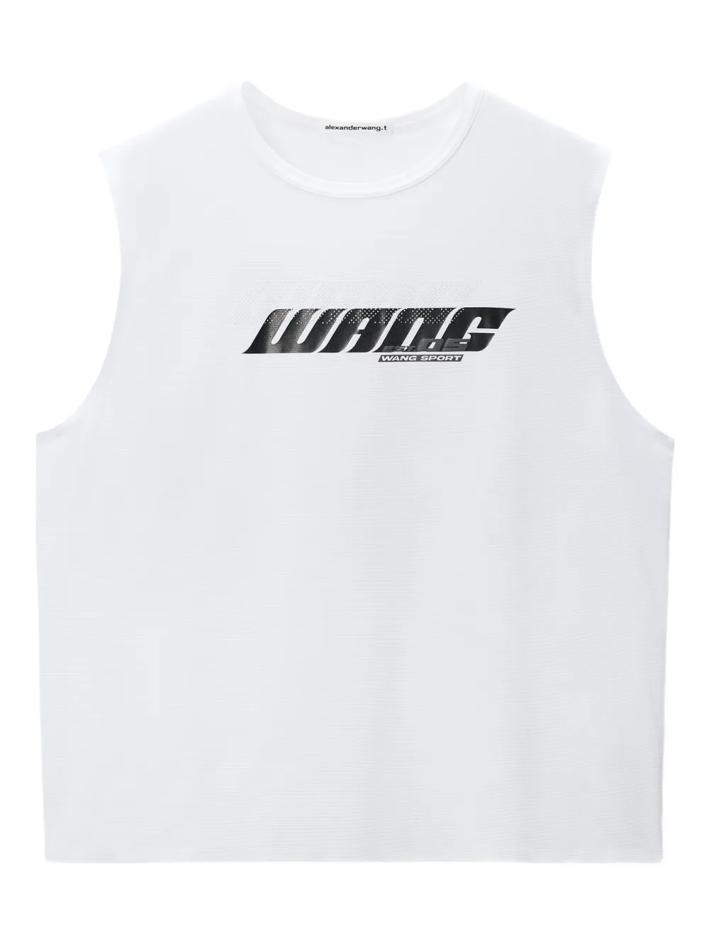 Alexander Wang Uitgesneden spencer Wit