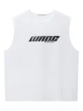 Alexander Wang laser-cut vest - White