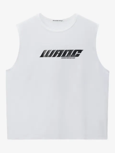 Alexander Wang Gilet con design laser-cut