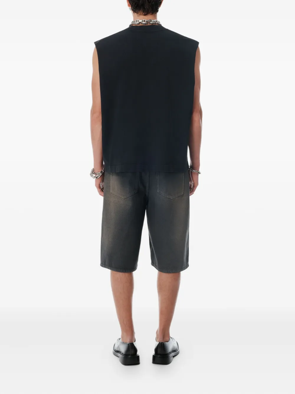 Alexander Wang Katoenen tanktop Zwart