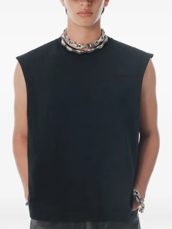 alexanderwang ブラック タンクトップ Alexander Wang タンクトップ | ブラック | FARFETCH JP