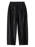 Alexander Wang satin track pants - Black