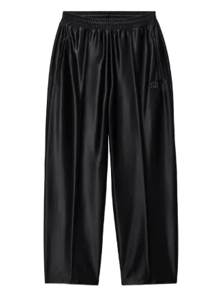Alexander Wang サテン トラックパンツ | ブラック | FARFETCH JP