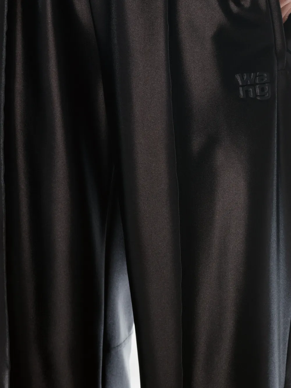 Alexander Wang Satijnen trainingsbroek Zwart