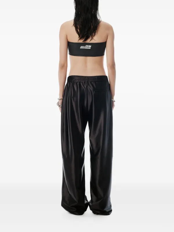 Alexander Wang サテン トラックパンツ | ブラック | FARFETCH JP