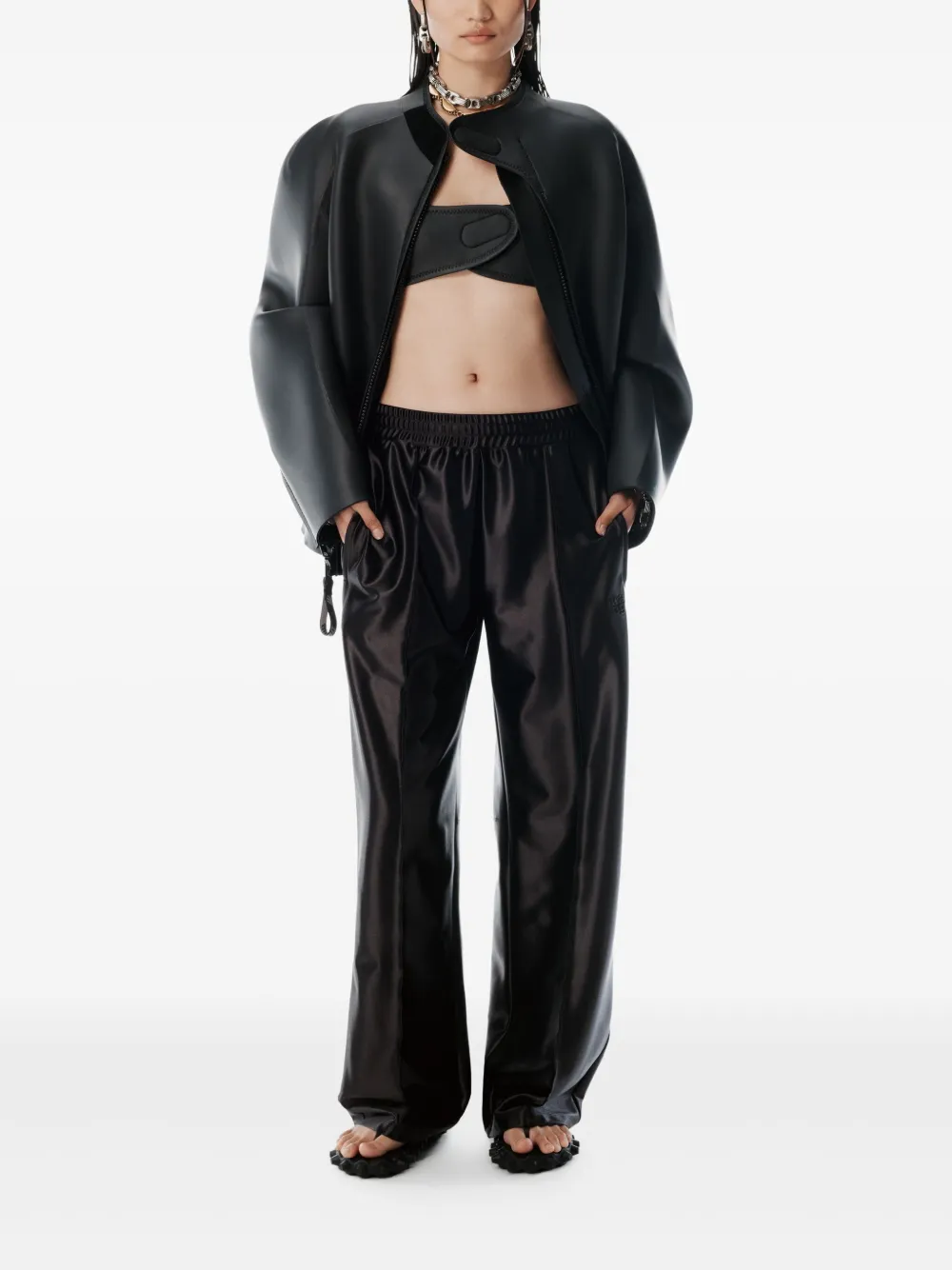 Alexander Wang satin track pants | Sweatpants | Image 2