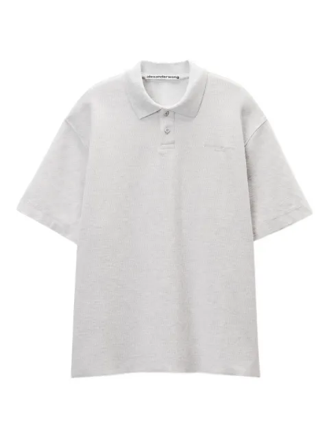 Alexander Wang piqué polo shirt