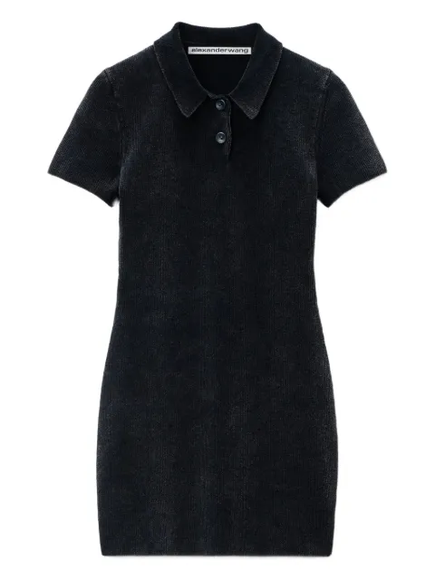 Alexander Wang ribbed polo dress