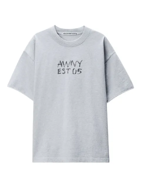 Alexander Wang logo-print T-shirt