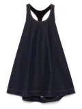 Monse racerback boxy mini dress - Blue