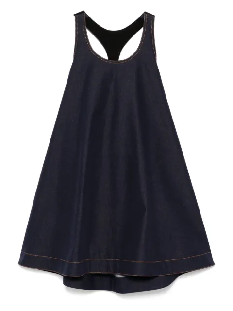 Monse racerback boxy mini dress