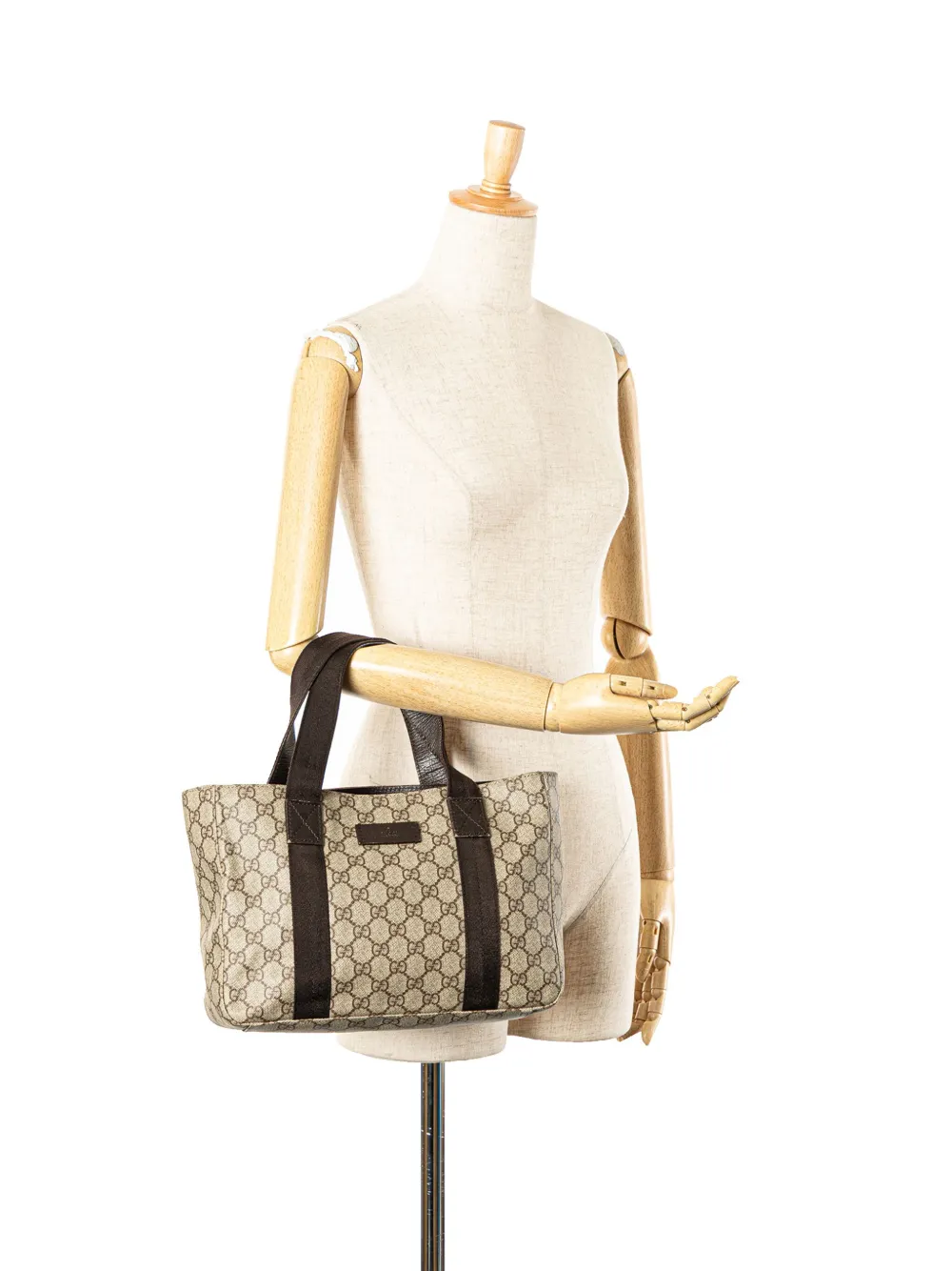 Gucci Pre-Owned Borsa tote in tessuto GG Supreme 2000-2015 | Image 7