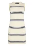 SER.O.YA Kir knitted mini dress - Neutrals