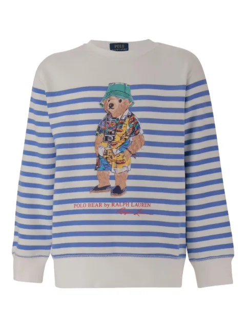 POLO RALPH LAUREN KIDS Polo Bear-print sweatshirt
