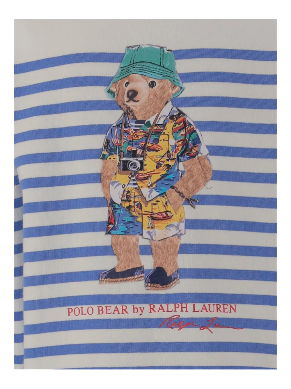 POLO RALPH LAUREN KIDS Sweater met teddybeerprint Blauw